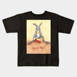 Donkey Skin" + "Joyeux Yule" Kids T-Shirt